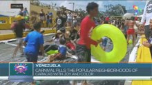 Venezuela: Carnival fills the popular neighborhoods of Caracas with joy and color