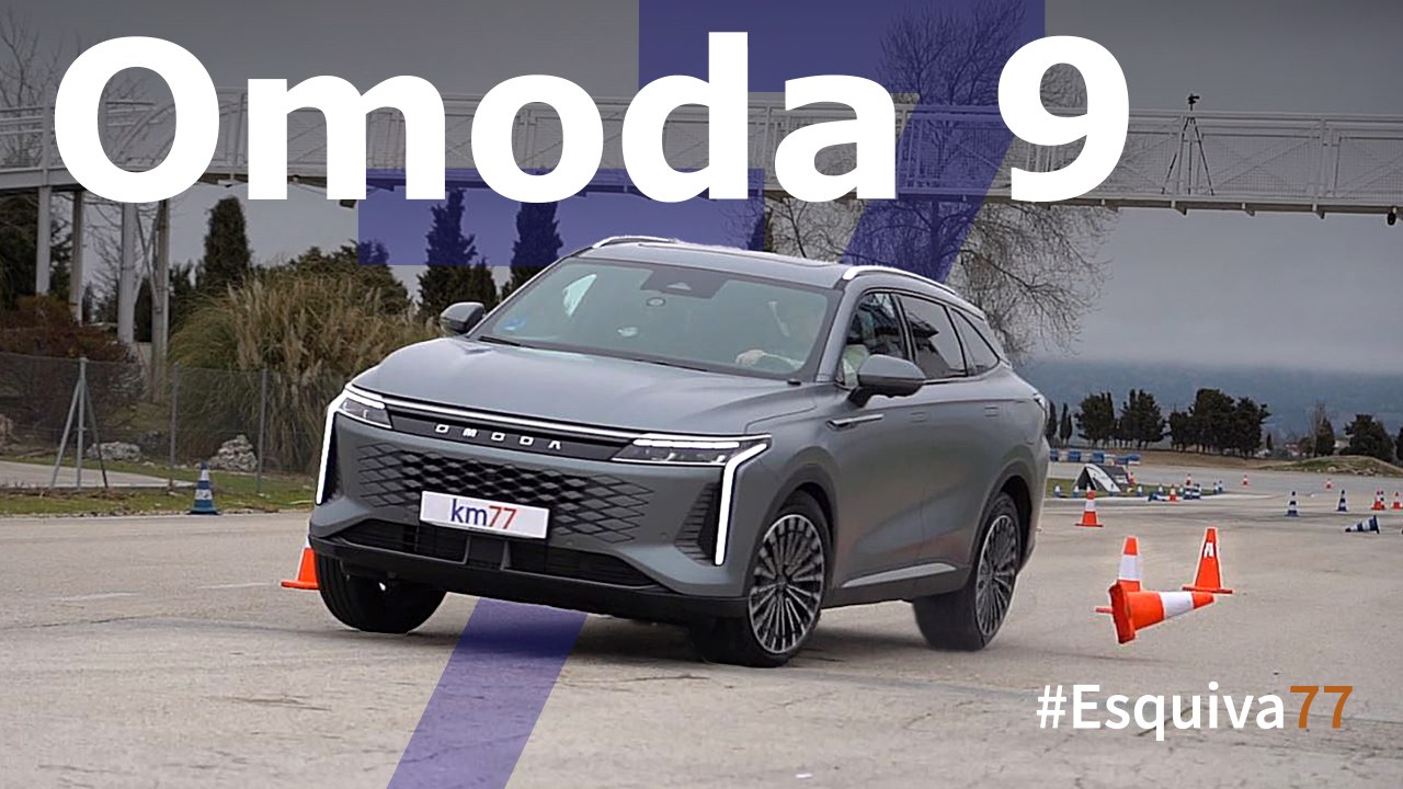 Grande, pesado y ¿seguro? El Omoda 9 en la esquiva y el eslalon