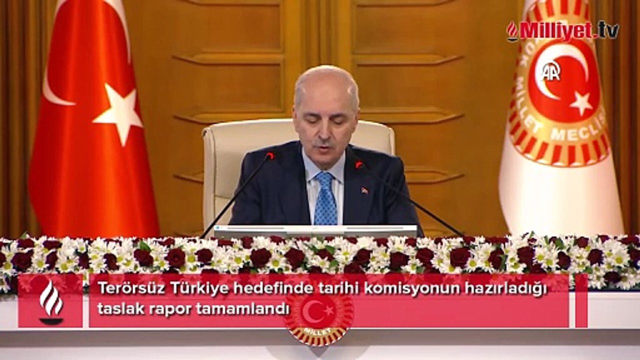 Terörsüz Türkiye raporu tamam! TBMM Başkanı Kurtulmuş: Af mahiyetinde değil