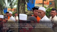 Prabowo Sedekah Sapi untuk Tradisi Meugang di Aceh, Kuatkan Masyarakat Sambut Ramadan