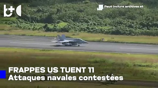 Frappes américaines contre trois navires soupçonnés de trafic de drogue tuent 11, dit l'armée