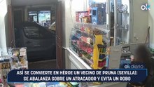 Así se convierte en héroe un vecino de Pruna (Sevilla): se abalanza sobre un atracador y evita un robo