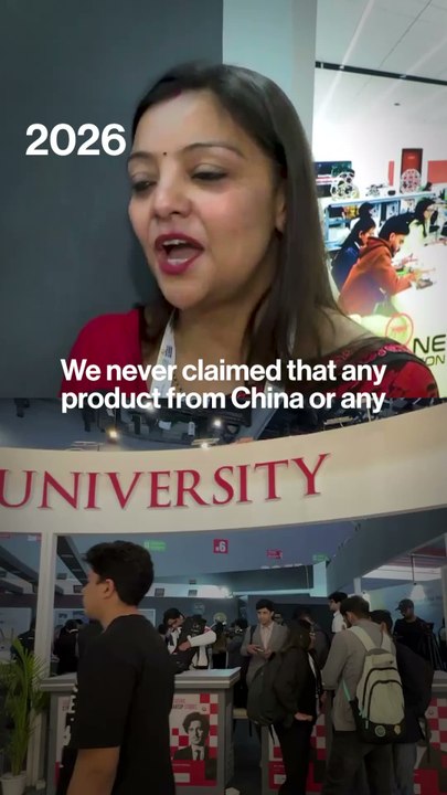 Galgotias University under fire for displaying Chinese robodog