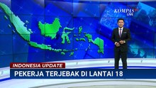 Mengerikan! 2 Pekerja Terjebak di Gondola Lantai 18 Saat Bersihkan Gedung | INDONESIA UPDATE