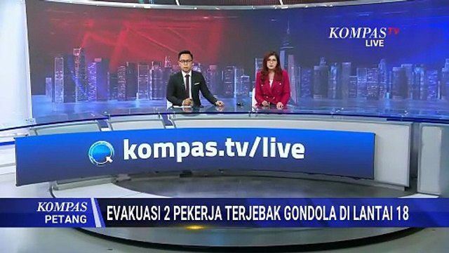 Hampir 1 Jam Terjebak di Gondola Lantai 18, 2 Pekerja Diselamatkan Damkar Pademangan