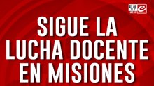 Docentes misioneros en lucha: marcharán descalzos hacia las escuelas