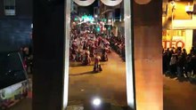 Vídeo a vista de dron del desfile de carrozas y comparsas en Valdepeñas / Mario García