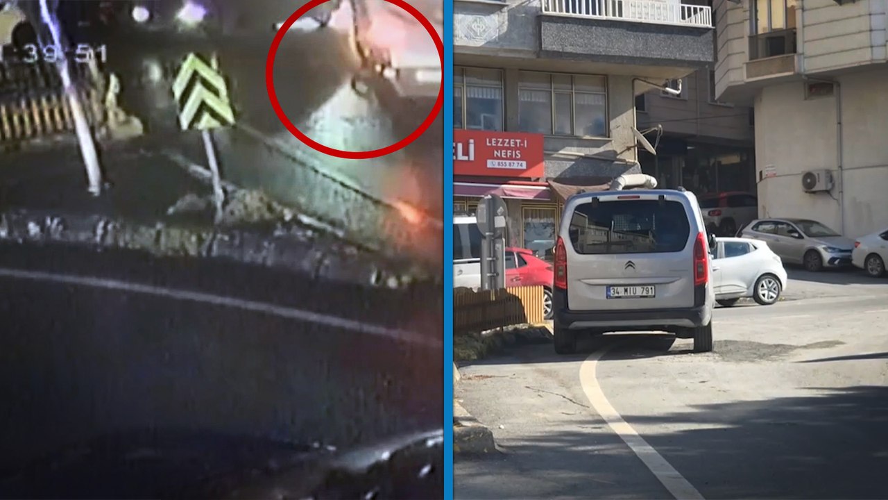 İstanbul’da servis minibüsünün çarptığı yaya hayatını kaybetti; kaza anı kamerada