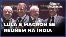 Cúpula sobre IA: Lula se reúne com Macron na Índia