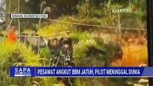 Pesawat Pengangkut BBM Pelita Air Jatuh dan Terbakar di Nunukan, Pilot Ditemukan Meninggal Dunia