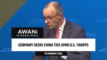 Germany seeks China ties amid U.S. tariffs