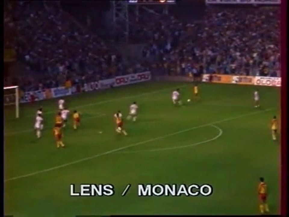 LENS - MONACO - 1984 - SAISON 1984/1985 -