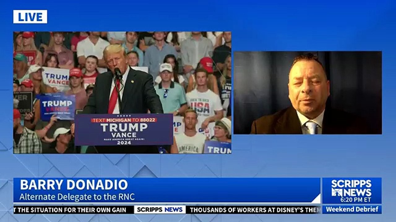 Scripps News Weekend Debrief with Barry Donadio Scripps news live July 20th 2024