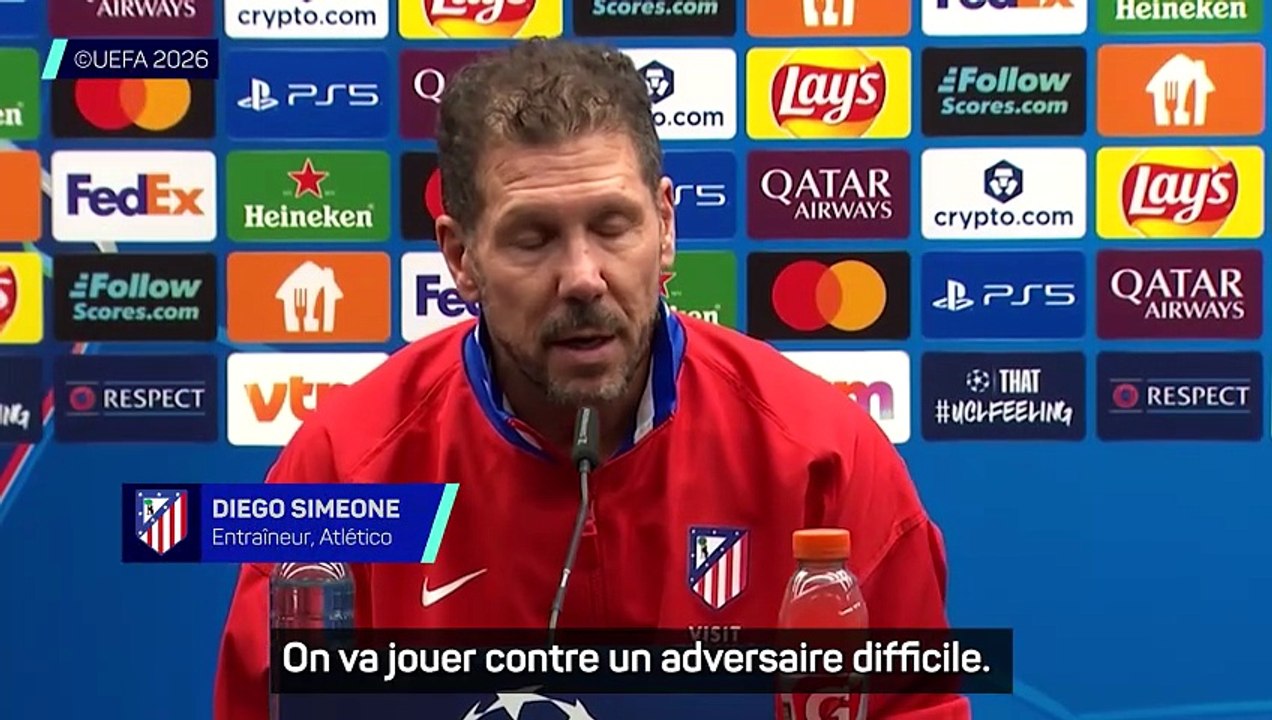 Simeone : ''Ils sont compétitifs''