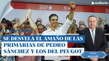 El senador Bernabé desvela el amaño de las primarias del PSOE por Sánchez y los del Peugeot