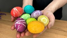 Die schönsten Eier für Ostern! Unglaublich schön! Wie man Eier natürlich färbt