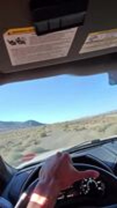 Truck Slides Into Ditch While Testing New Performance Shocks