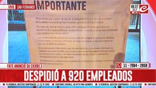 Tensión y protesta por el cierre de Fate: este es el comunicado a sus trabajadores