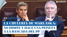 La chulería de Marlaska no tiene límites, no dimite y le hace una peineta a la bancada del PP