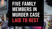 Bodies of five family members in tragic murder released for burial