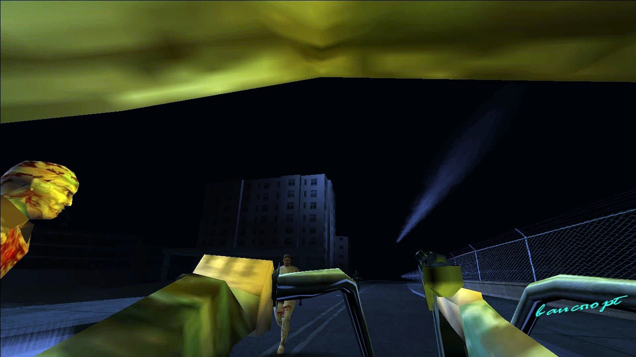 GTA Vice City Long Night Zombie Mod mod, First-person view - Video 11