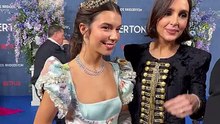 Elena Gortari y Rocío Osorno nos cuentan los secretos del vestido que ha llevado la tiktoker para la premiere de ‘Los Bridgerton’ y nos desvelan el accesorio tan especial que ha llevado.
