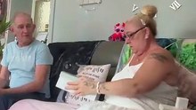 Grandma-to-be reacts in disbelief after learning a baby is on the way