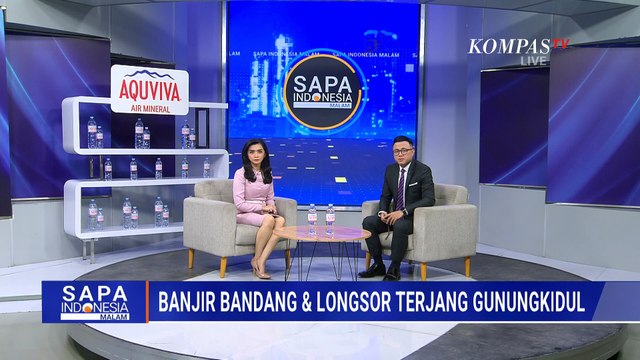 Hujan Deras di Gunung Kidul, Banjir Bandang dan Longsor Terjang Permukiman Warga | SAPA MALAM