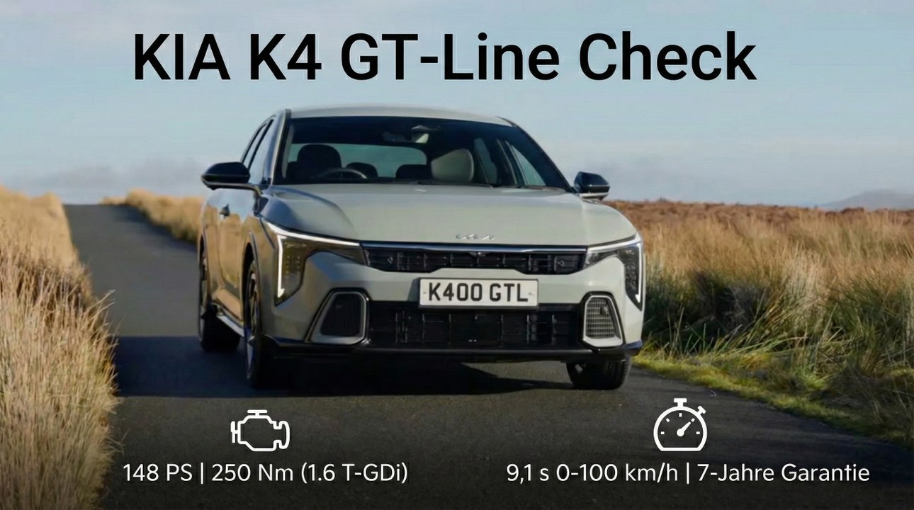 Kia K4 GT-Line 1.6 T-GDi 148 PS Moonlight Mint Review