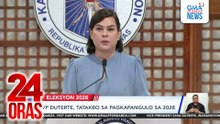 VP Duterte, tatakbo sa pagkapangulo sa 2028; Tugon ni Pres. Marcos — goodluck | 24 Oras
