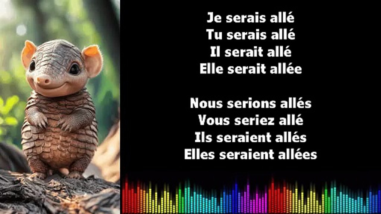 ♫ Apprendre la conjugaison en chantant ♫  I ALLER I Conditionnel Passé_