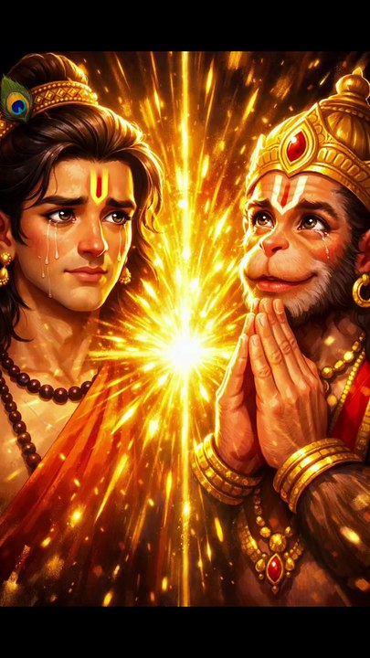 राम और हनुमान का वो दिव्य क्षण जो आपको भी छू जाएगा!