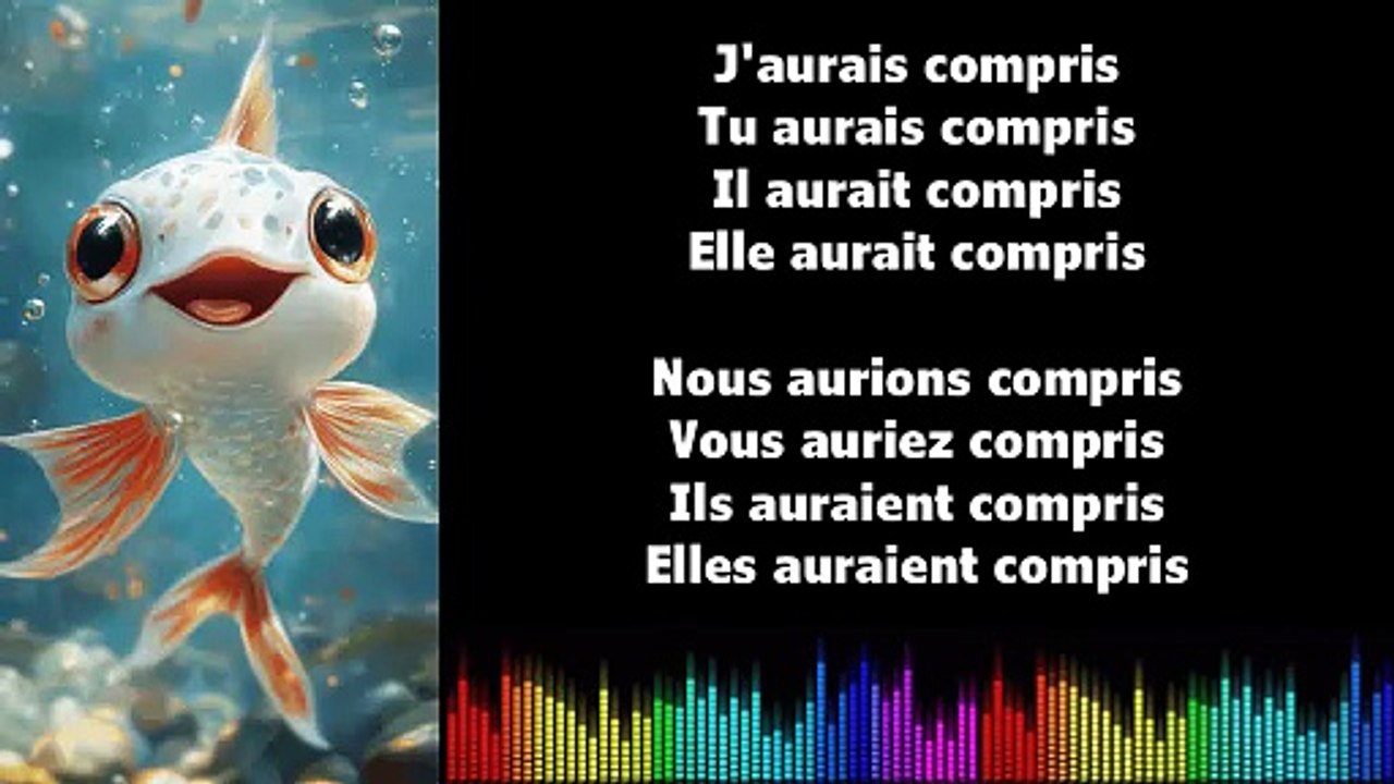 ♫ Apprendre la conjugaison en chantant ♫  I COMPRENDRE I Conditionnel Passé_