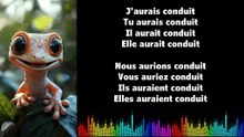 ♫ Apprendre la conjugaison en chantant ♫  I CONDUIRE I Conditionnel Passé_