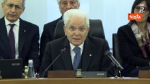 Mattarella interviene al Csm "Mia presenza inconsueta, è la prima volta in 11 unni"