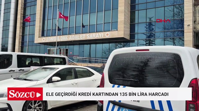 Ele geçirdiği kredi kartından 135 bin lira harcayan şüpheli yakalandı