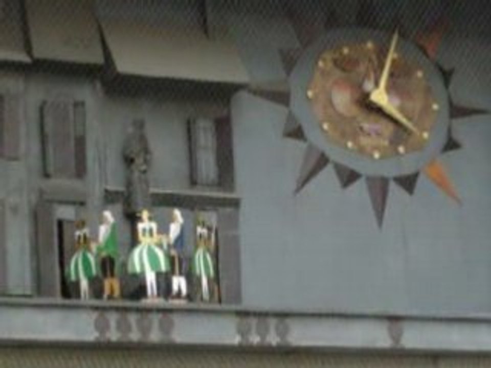 L'horloge animée de Lausanne