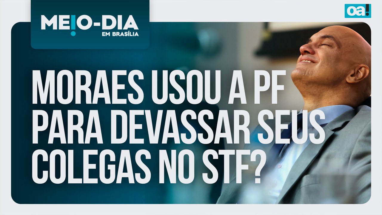 Moraes usou a PF para devassar seus colegas no STF? | Meio-Dia em Brasília - 18/02/2026