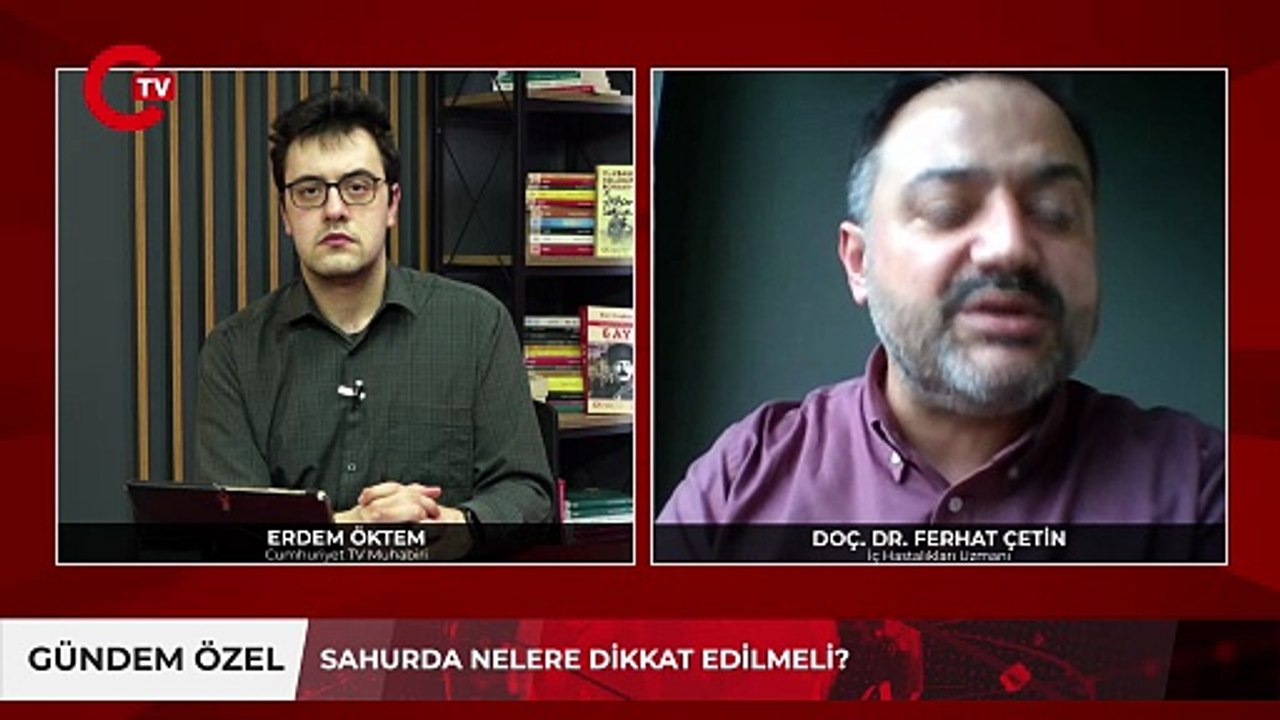 Ramazan ayında oruç tutarken nelere dikkat edilmeli Uzman doktor tek tek anlattı.