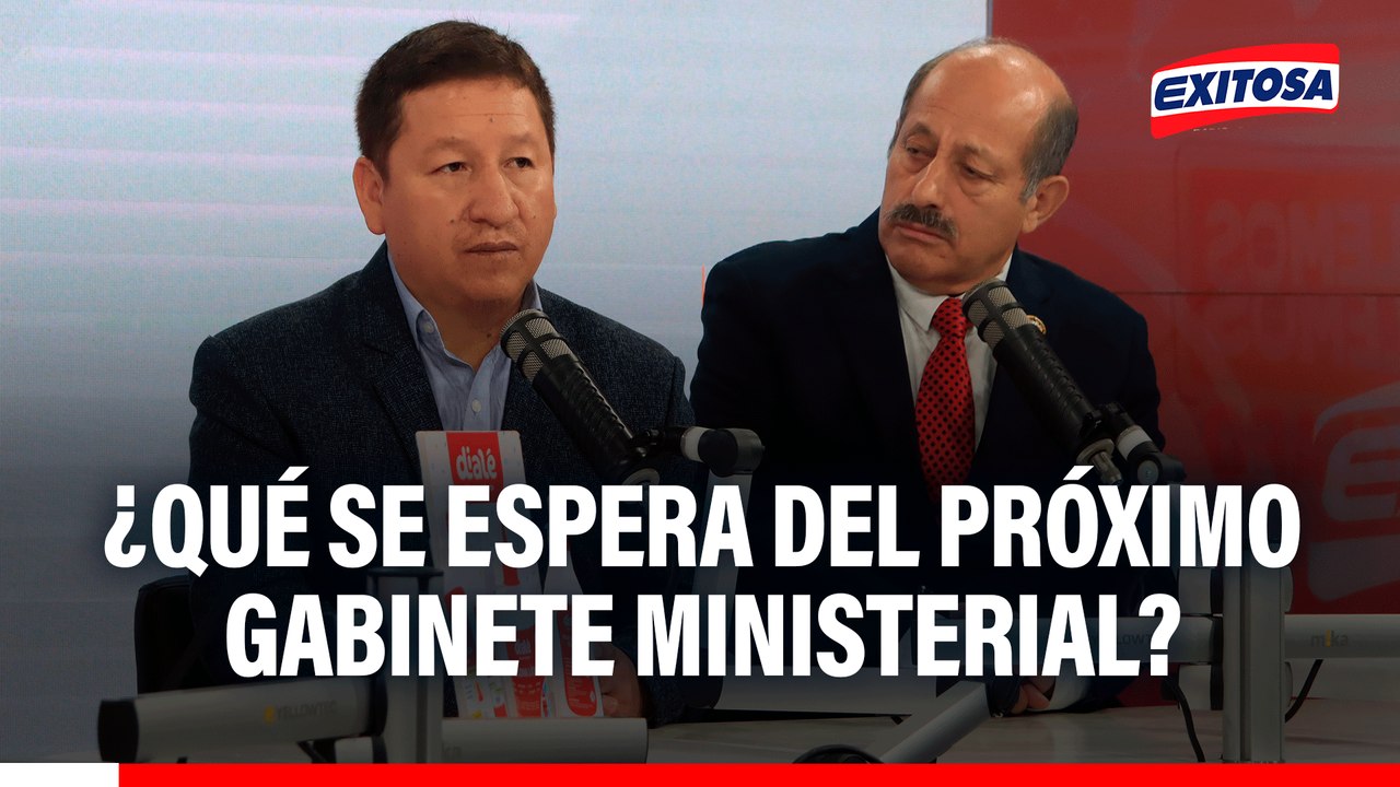 Ministros de Estado ante la expectativa: Algunos deberían quedarse, según Héctor Valer