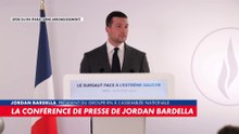 Jordan Bardella : «La gauche et l’extrême gauche ont franchi une ligne rouge inacceptable»