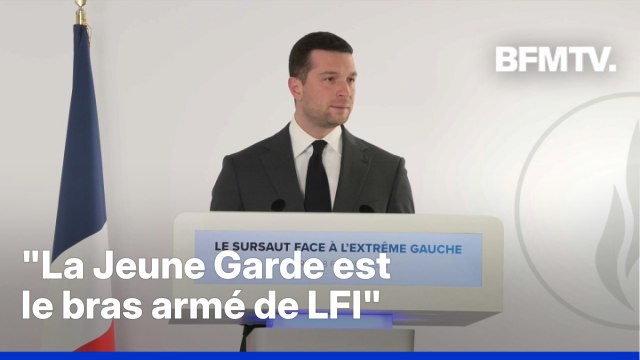 Mort de Quentin à Lyon: l'intégralité de la conférence de presse de Jordan Bardella