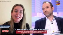 Teresa Gómez masacra al hijo de Ábalos: "Tu padre, que acabará condenado, estuvo con prostitutas"