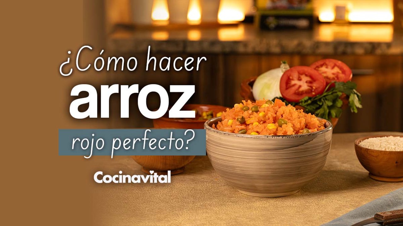 4 tips para hacer el arroz rojo perfecto en casa