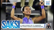 Alex Eala, tinalo ang World no. 8; aabante sa Round of 16 ng Dubai Tennis Championships | Saksi