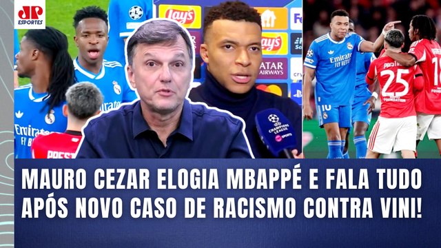O MBAPPÉ SUBIU MUITO NO CONCEITO! O que ELE FEZ foi... Mauro Cezar COMENTA o Caso Vinicius Júnior!