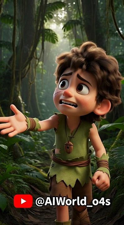 Ik Din Main Ghar Puhchonga 🏠 | A Brave Boy's Survival Story | Kids Cartoon