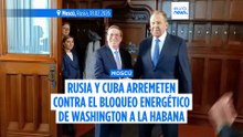 Rusia condena las acciones "antihumanas" de EE.UU. en Cuba y respalda a la isla