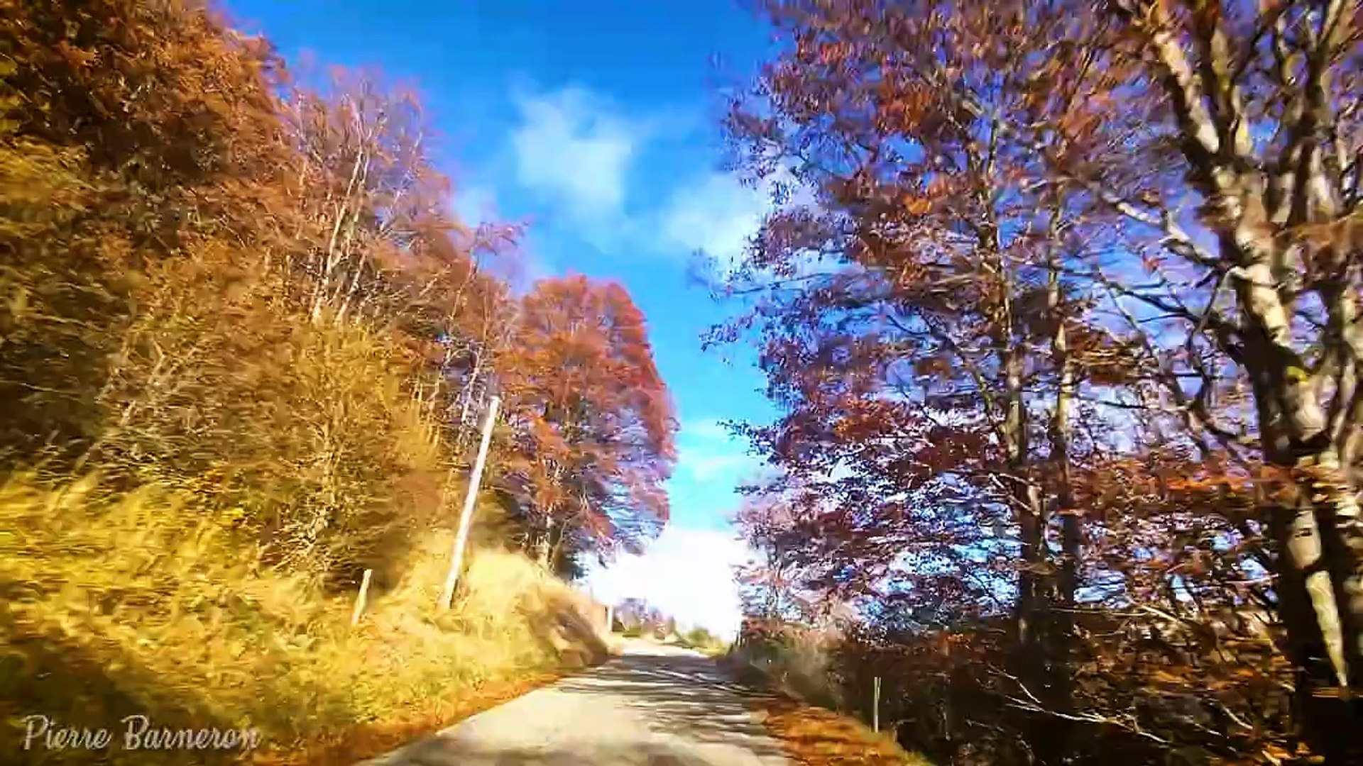 ⁣Ambient Peaceful relaxing music driving car Chatuzange to  Léoncel