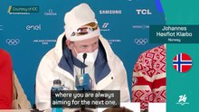 Klaebo 'aiming for the next one' after winning fifth gold medal at Milan Cortina